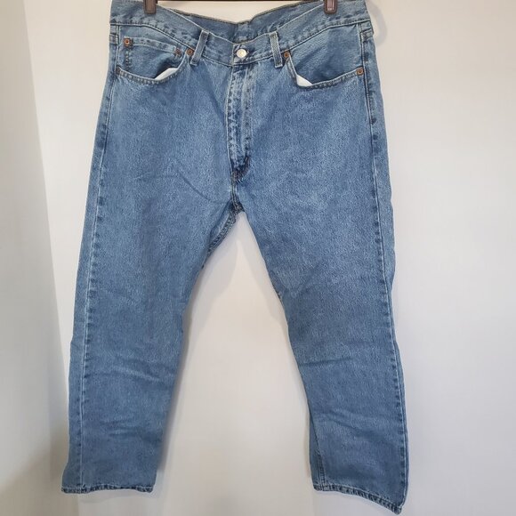 Levi's 505 Regular Fit Jeans  38/28 - Picture 1 of 5